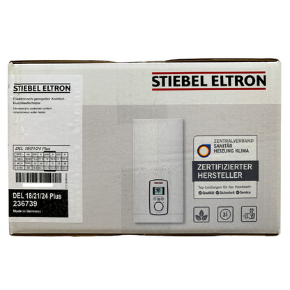 Stiebel Eltron Durchlauferhitzer DEL 18/21/24 Plus (236739)✔NEU&OVP✔